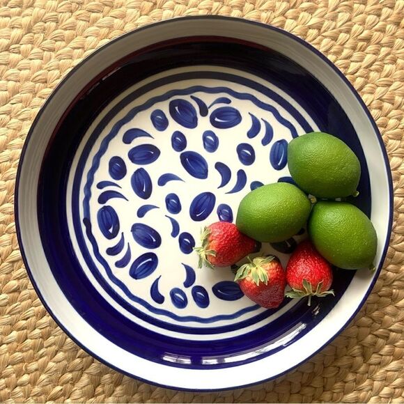 DANSK Arabesque Stoneware Platter  - Picture 1 of 7